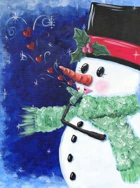 Snowman Kisses