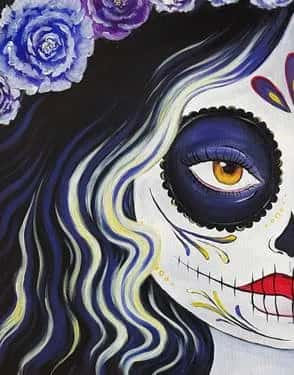Bright Sugar Skull