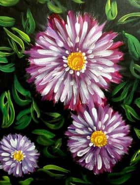 Purple Fantasy Flowers II