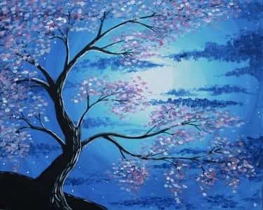 Blossoms in the Moonlight