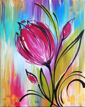 Whimsical Tulip