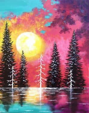 Sunset On The Lake