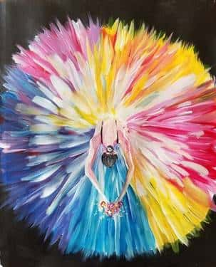 Rainbow Ballerina