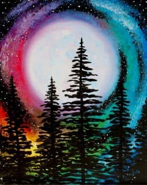 Bright Moon Galaxy