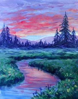 Dawn on the Meadow