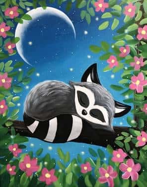 Restful Raccoon