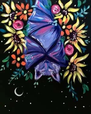 Autumn Floral Bat