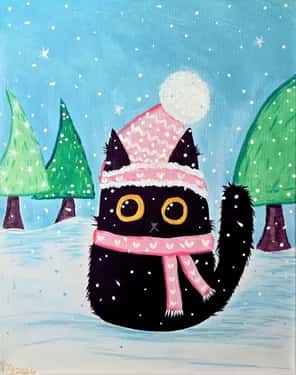 Winter Cat Cutie