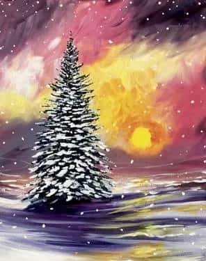 New Year Snow