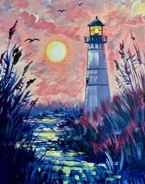 Pastel Lighthouse