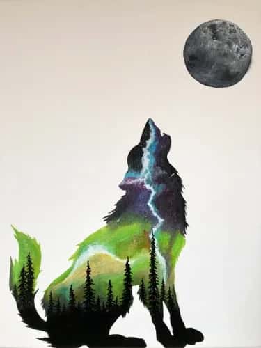 Spaced Out Wolf