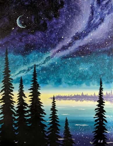 Twilight Galaxy Sky