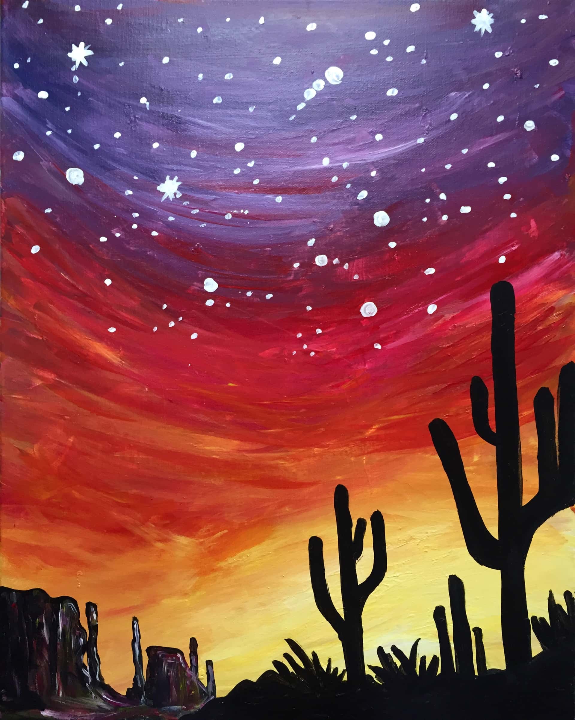 Luminous Wild Desert
