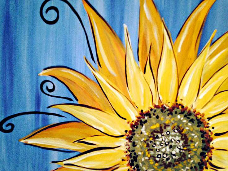 Sunflower Swirl