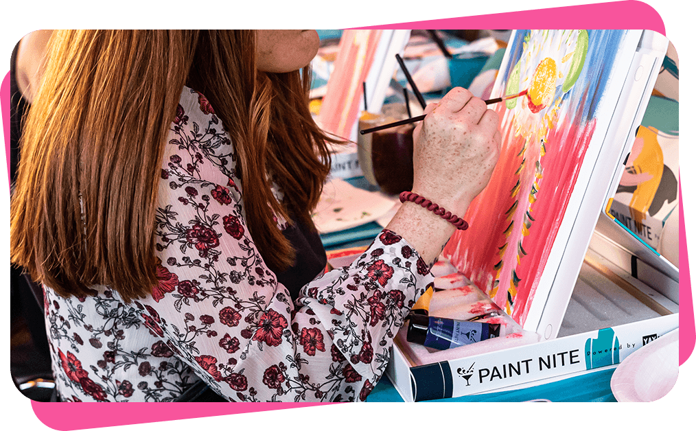 PaintNite on-demand supplies and materials for paint and sip at home