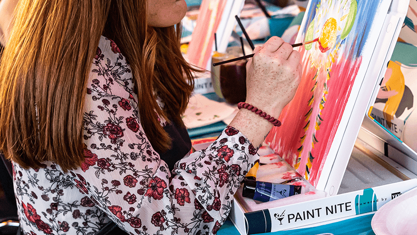 PaintNite on-demand supplies and materials for paint and sip at home