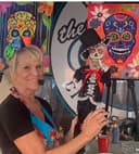 Beth Bates, Paint Nite artist in Sacramento