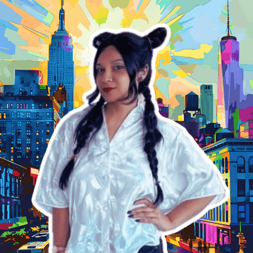 Erika Kafure, Paint Nite artist in New York