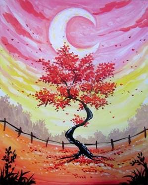 Fall Transitions - Paint Nite event in Moline, IL