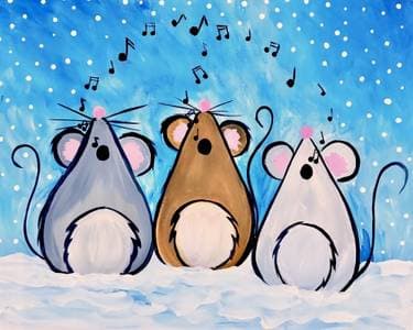 A Holiday Mousterpiece - Paint Nite event in Prince Frederick, MD