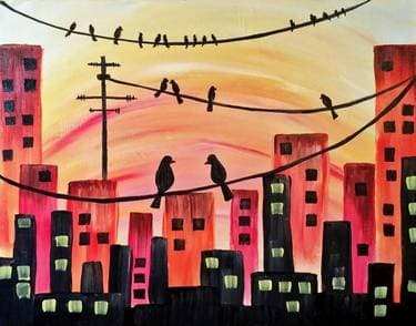 City Birds Hangout - Paint Nite event in Oshawa, ON