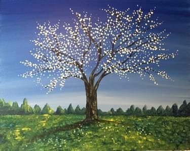 Spring Again - Paint and sip event at Copper Mug Pub in Penticton, BC - PaintNite.com