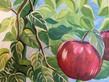How Bout Them Apples - Paint Nite event in Janesville , WI