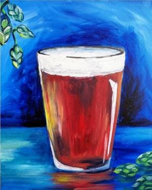 A Beer - Paint Nite event in Sacramento, CA
