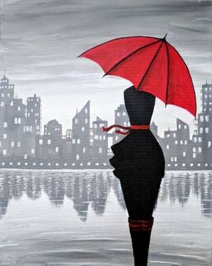 Noir Night II - Paint Nite event in Glen Burnie, MD