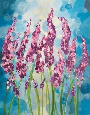 Springtime Lavender - Paint Nite event in Kenosha, WI