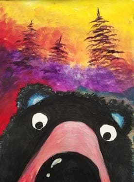 Bearly See You - Paint Nite event in Edmonton, AB