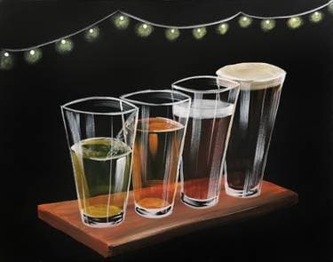 Wish You Were Beer - Paint Nite event in Toronto , ON