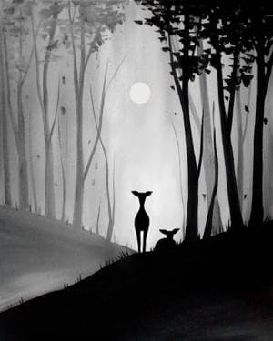 Forest Friends - Paint Nite event in Orleans, ON