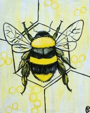 Oh Beehive - Paint Nite event in Saskatoon, SK