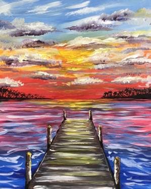 Paradise Dock - Paint Nite event in Kingston, ON