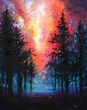 Magical Sunset - Paint Nite event in sa, CA