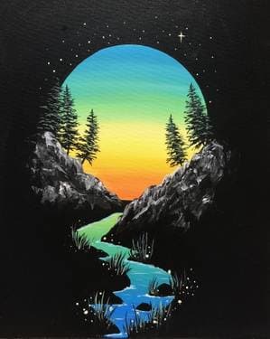 Twilight Vignette - Paint Nite event in Ottawa, ON