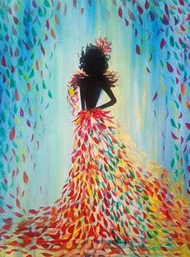 Lola in the Fall - Paint Nite event in METHUEN, MA