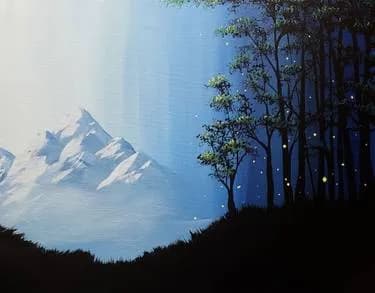 Paint and sip painting in Edmonton