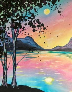 Radiant Rising - Paint Nite event in Hamilton, ON