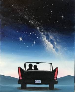 Lovers Lookout - Paint Nite event in Salem, NH