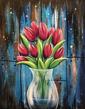 Magic Tulips - Paint Nite event in Sandy , UT