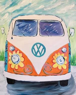 Groovy - Paint Nite event in Peoria, IL
