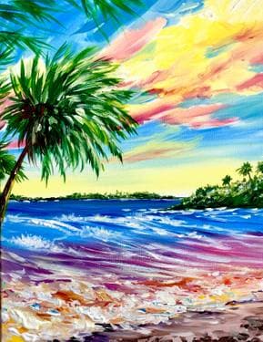 I Need a Vacation - Paint Nite event in Toronto, ON