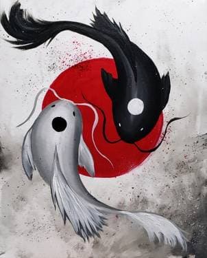 Koi-Yang - Paint Nite event in Ottawa, ON