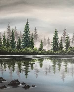 Still Water’s Edge - Paint Nite event in Burlington, ON