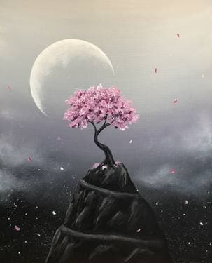 As Above, So Below - Paint Nite event in Duarte, CA