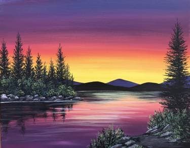 Lake Of The Woods - Paint Nite event in Port Coquitlam, BC