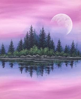 Peaceful Mornings - Paint Nite event in EPPING, NH