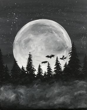 Spooky Moon II - Paint Nite event in Orleans, ON
